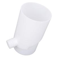 10cm Lietaus surinkimo sistema Efektyvus apvalus latako nukreipiklis drėkinimo sistemoms akvariumams Baltas white
