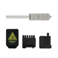 Kobra S1 Max 3D Printer Nozzle & Hot End Kit with Silicone Cover and Cleaning Brush 0.4mm Set with Image gray