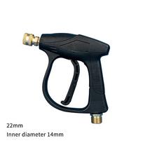 Adjustable Car Wash Foam Gun 1L Capacity 1/4 Quick Connector High Pressure for Personal Auto Care Use A847 gray