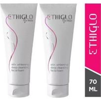 2 vnt. Ethiglo veido prausiklis 140g Odos balinimas ir gilus valymas Veido putos
