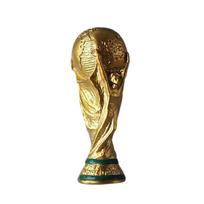 Futbolo Gerbėjo Atminimo Dovana 7cm Pasaulio Taurės Futbolo Trofėjus Dervos Kopija Trofėjų Modelis auksas