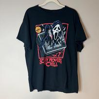 Ghost Face Scream Scary Movies & Chill Graphic T-Shirt Horror Adult XL XL white