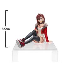 Anime Figure Ayase Momo action figures standing position Ayase Momo figurine sitting down PVC model collections statue gift 18cm 8.5-18 cm gray
