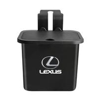 Nešiojama automobilio šiukšliadėžė, pakabinamas transporto priemonės šiukšlių dėklas, skirtas Lexus 250 300 RX 300 350 US 200 GX 400 460 LX GS450H GS350 ES 350 300H NX300 gray