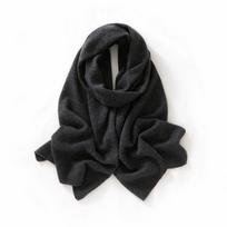 Women's 100% Pure Cashmere Scarf - Autumn/Winter Solid Color, Warm & Versatile Knit Neck Warmer