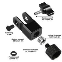 New Tech Microphone Adapter 3/8-Inch To 1/4-Inch For Hyperx Quadcast Microphone Stand And Boom Arm Adapter juoda