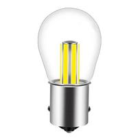 1X Ba15s 1156 LED P21W Transporto priemonės Atbulinės eigos Posūkio Indikatoriaus Lemputė 6 Gijų Lustas Automobilio Lemputė S25 Auto Baltas RAUDONAS 12v 6000K raudona