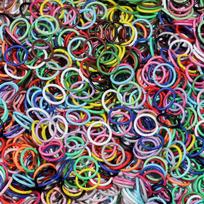200Pcs Colored Iron Closed Jump Rings 10mm O-Ring Connectors for Jewelry DIY 10mm įvairiaspalvis