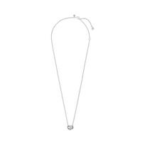 (W) Pandora Sparkling Infinity Heart Collier Necklace Sterling Silver Clear ONE SIZE sidabras/gryna