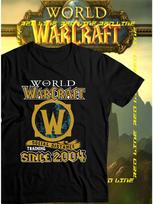 Marškinėliai su World of Warcraft spaudiniu Warcraft WoW 3XL gray