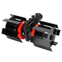 9 Tooth Grass Trimmer Weeding Wheel Trimmer Deep Plowing Wheel Garden Tiller Loose Soil Accessory 26mm / 1.0in