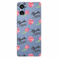For Sony Xperia 5 IV Case TPU Soft Transparent Silicone Phone Shell Cover For Sony Xperia 5 V Cases 5IV 5V Clear Butterfly Bags Xperia 5 IV gray