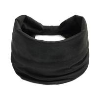 1PC Boho Solid Color Wide Headbands Vintage Knot Elastic Turban Headwrap for Women Girls Soft Bandana Accessories Hair KTY