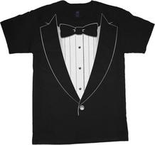 big and tall t-shirt tux shirt tuxedo groom wedding bachelor party funny tee XXXL
