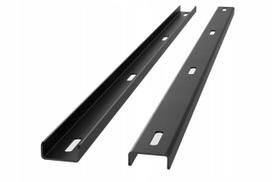 Metalinis armavimo laikiklis stalviršiui Stiprintuvas Stabilus 70 cm juoda