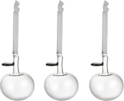 Iittala Kalėdiniai žaisliukai Iittala Apple skaidrios 3 vnt.