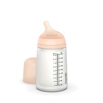 SUAVINEX ZERO ZERO ANTI-COLIC BUTELIUKAS SU VIDUTINĖS SROVĖS ŽINDUKU, 270 ML, NUO +3 MĖN., FAIR
