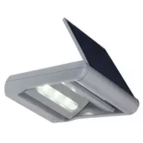 Saulės LED sieninis šviestuvas GreenBlue GB131 12 W, 200 lm, 4000 K, su 2 reguliuojamomis šviesos kryptimis