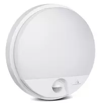 Lauko LED šviestuvas su PIR judesio jutikliu Maclean MCE291 W, 15 W, 1100 lm, IP54, baltas