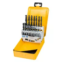 Dewalt HSS-R 19 dalių grąžtų rinkinys, DT5913-QZ