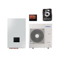 SAMSUNG oras–vanduo 9.0/8.7 kW SPLIT NORDIC šilumos siurblys be talpos, su hydro moduliu, WIFI, trifazis