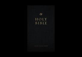 ESV Church Bible, Red Letter (Hardcover, Black)