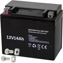 Motociklo akumuliatorius 12V 14Ah belaidis motoroleriui, keturračiui, ATV