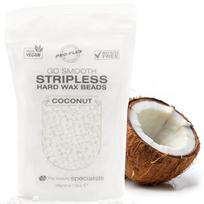Rio-Beauty Coconut Stripless Hard Wax Beads - depiliacinio vaško granulės, 500 g