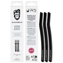 Slick Gorilla Derma Blades -vienkartiniai skustuvų peiliukai, 3 vnt.