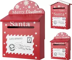 Kalėdinė dekoracija Mailbox ARD200050, 20 cm, raudona sp.
