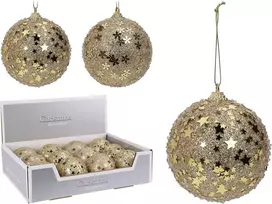 Eglutės žaisliukas Glitter, aukso, putų polietilenas