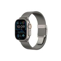AmazingThing Titan Premium Metal Band, skirtas Apple Watch 38/40/41/42/44/45/46/49 mm - sidabrinis