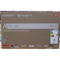 IŠPARDAVIMAS. | Xiaomi QLED TV A Pro 2026 | 32" | Smart TV | Google TV | HD | Dark Gray | PAŽEISTA PAKUOTĖ, CRACKED BODY (BACKSIDE, BOTTOM) | ELA5936EUSO