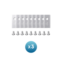 Anker Eufy Replacement Blade Set: 3x (9 Lawn Mower Blades and 9 Screws) Compatible E15/E18 | T290X041