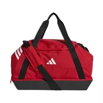„Adidas“ „Tiro Duffle Medium“ krepšys su apatiniu skyriumi, raudonas, JY7953