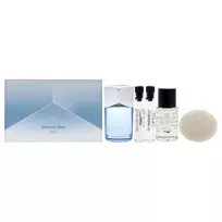Set Mercedes-Benz: Sea, Eau De Parfum, For Men, 100 ml + Air, Eau De Parfum, For Men, 1.5 ml *Sample + Land, Eau De Parfum, For Men, 1.5 ml *Sample + Land-Sea-Air, Hydrating, Oil, Face, Body, Hair & Beard, 30 ml + Land-Sea-Air, Cleansing, Scented Soap Bar