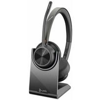 Poly belaidės ausinės Voyager 4320 UC 77Y99AA, 50m, 24h, Bluetooth, USB-A, juodos