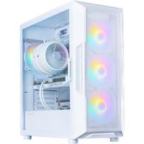 Zalman I3 NEO V2 WHITE, ATX Midi Tower PC korpusas, 4x120mm RGB ventiliatoriai, baltas, 476mm, 219mm, 484mm, 50.5L, plienas
