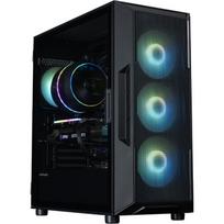 Zalman I3 NEO ARGB V2 BLACK, ATX Midi Tower korpusas, 4x120mm ARGB ventiliatoriai, juodas