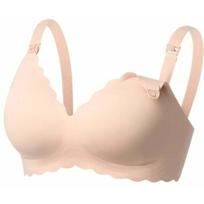 Momcozy YN46 maitinimo liemenėlė, S dydis, nude, besiūlė, nailonas/spandeksas, FB086-SK000S-A