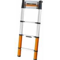 Batavia 7065240 teleskopinės kopėčios, 205 cm, 7 pakopos, 150 kg, aliuminis, neslidūs laipteliai, Soft-Close