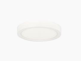 LED panelė universali EasyFix PRO, 230Vac, 6W, 540lm, 3000K-5000K CCT, apvali