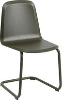 Muuto Kėdė Brink Cantilever Base tamsiai žalia