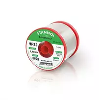 Lydmetalis Sn60Pb39Cu1 1.00mm su fliusu 3.5% HF32 500g, Stannol (tik profesionaliam naudojimui)