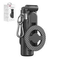 XO selfie stick Bluetooth tripod SS25 black magnetic for MagSafe 64cm