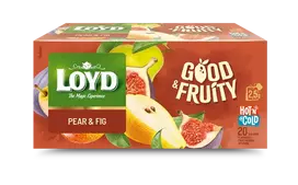 Loyd Flavored fruit and herbal tea with pear and fig flavor 20x2.5g