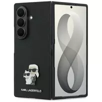 Karl Lagerfeld PU Saffiano Karl and Choupette phone case for Samsung Galaxy Z Fold 8 Ultra (F976) black