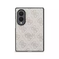 GUESS PU Leather 4G phone case for Samsung Galaxy Z Fold 8 (F971) pink