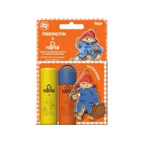Dr. PAWPAW Set: Paddington Bear Original Balm, Vegan, Lip Balm, 4 g + Paddington Orange Marmalade, Hydrating, Lip Balm, 4 g + Paddington Bear, Metal Keyring