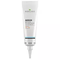 Bio Balance , AKNSUN, Mattifying  AND  Protecting, Before Sun Exposure, Cream, For Face, SPF 50+, 40 ml